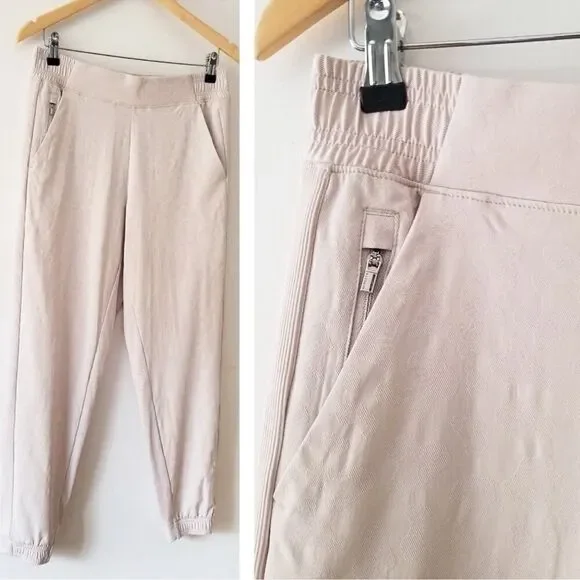 Athleta Brooklyn Textured Jogger in Cream Size 18 - Picture 7 of 16